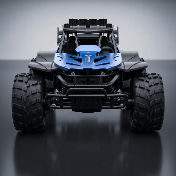 Metal Off-Road 2.4GHz Remote Control Rock Crawler RC Car With LED Lights
