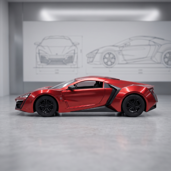 Bonzer Car 1:16 Scale Remote Control Sports Car