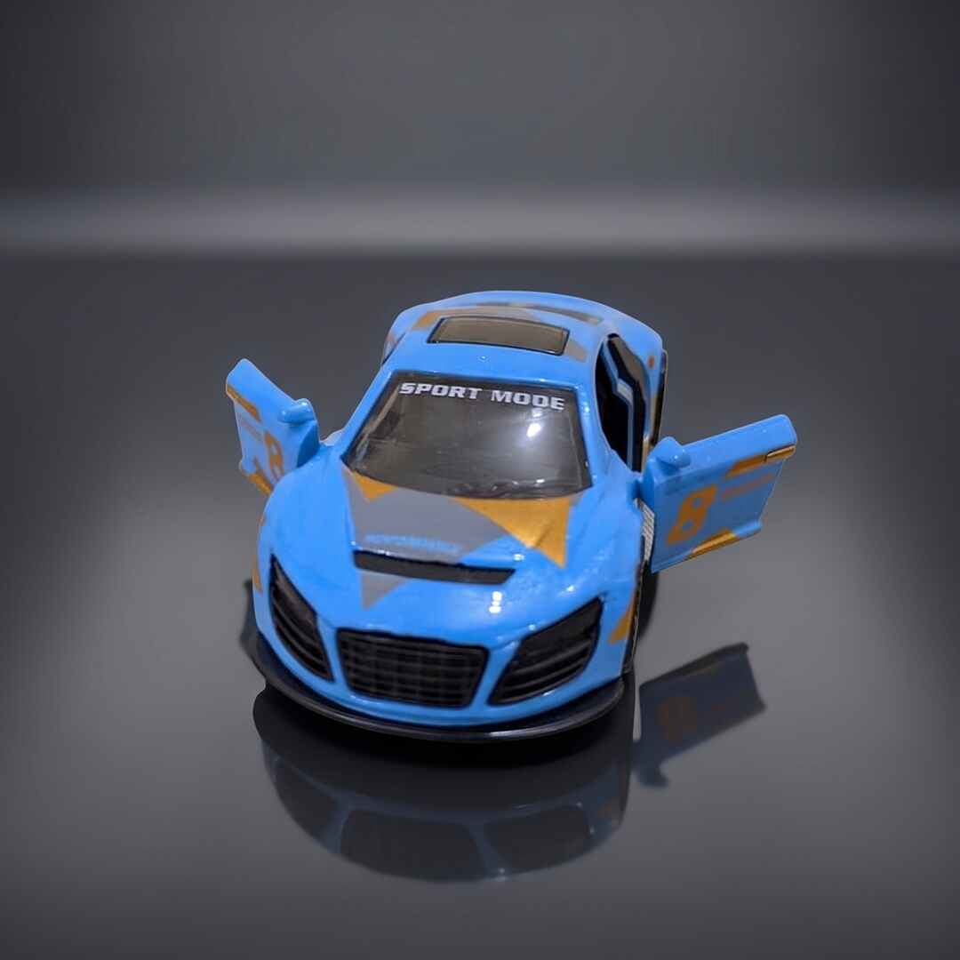 Mini Audi R8 Die-Cast Model Car